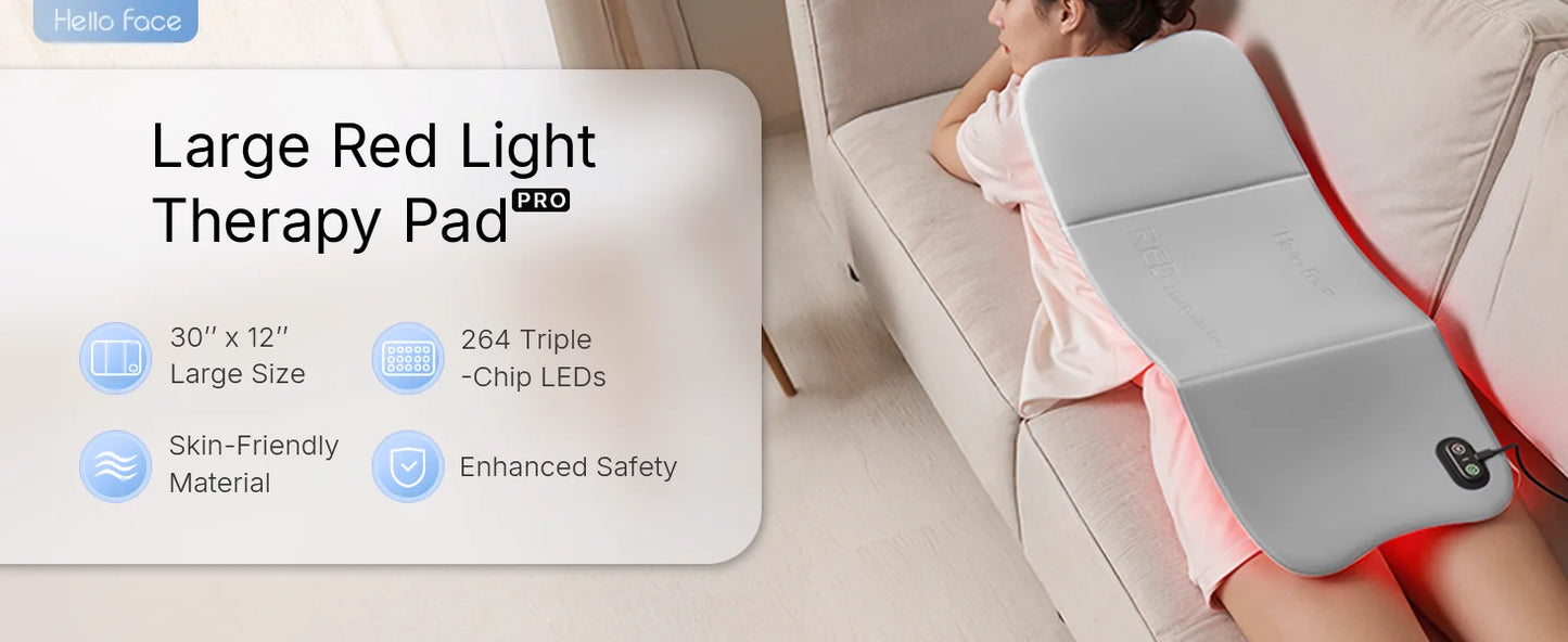 Hello Face Near Infrared Light Therapy Mat 660nm 850nm Portable