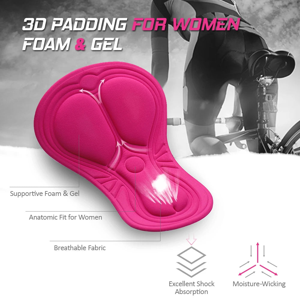 Women Bike Underwear 3D Padded MTB Bicycle Cycle Biking Underwear Shorts
