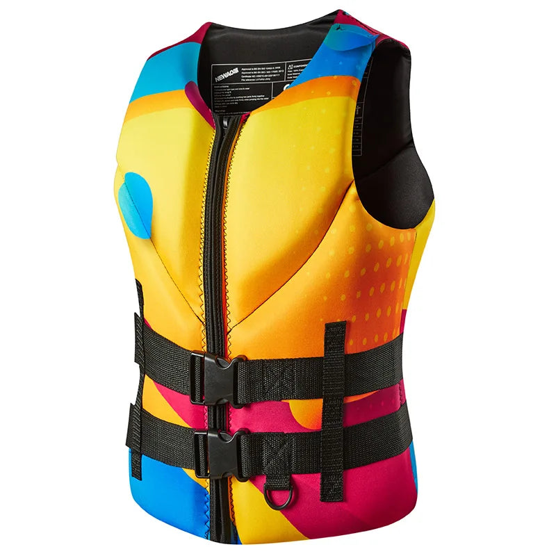 Life Jacket For Adults Kayak Jet Ski Wakeboard Sports Vest