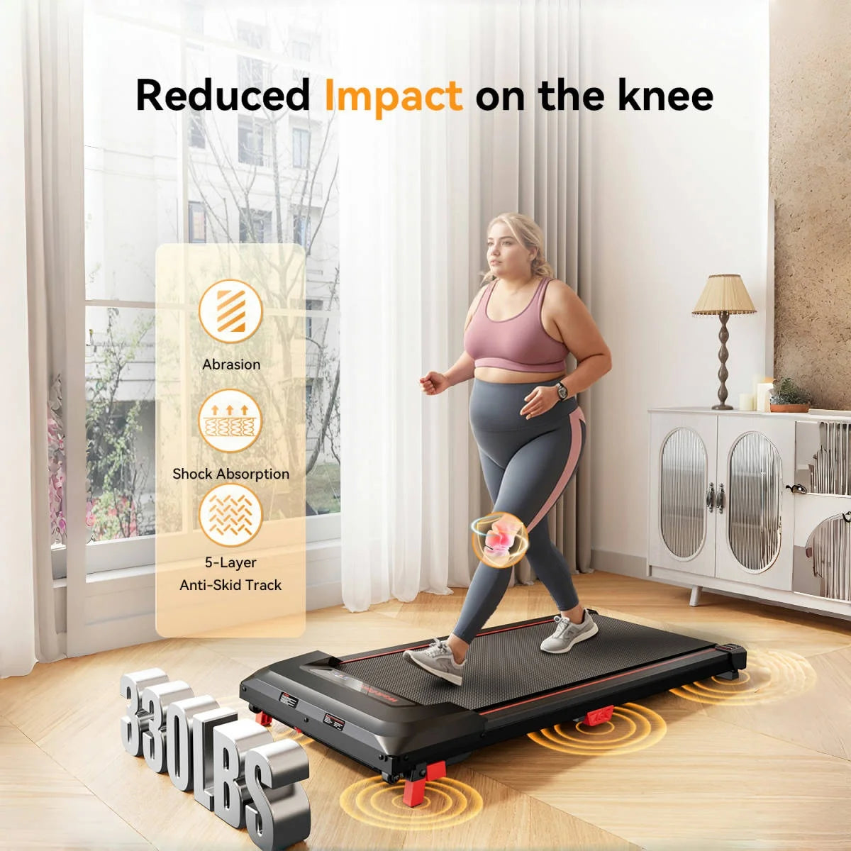 Bestgod Folding Electric Treadmill Walking Pad 8 Kmh 2.5HP