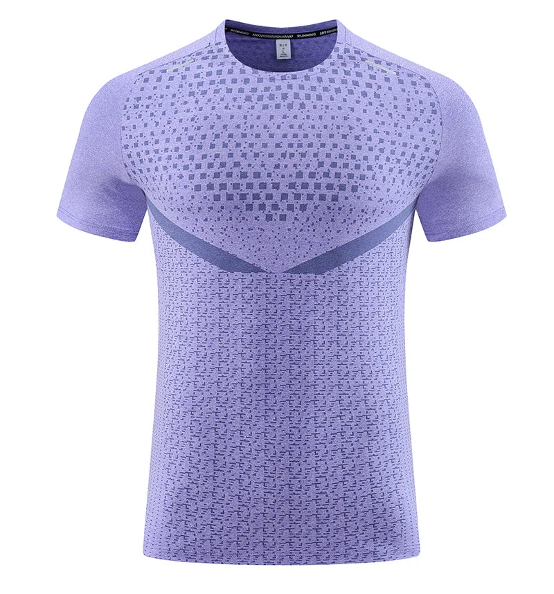Women Breathable Quick Dry Gym Shirt Short Sleeve Polyester