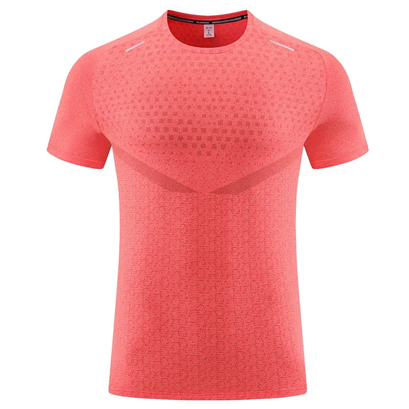 Women Breathable Quick Dry Gym Shirt Short Sleeve Polyester