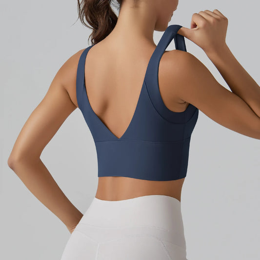 Yoga Tank Top for Women Fitness Sports Bra Gym Top