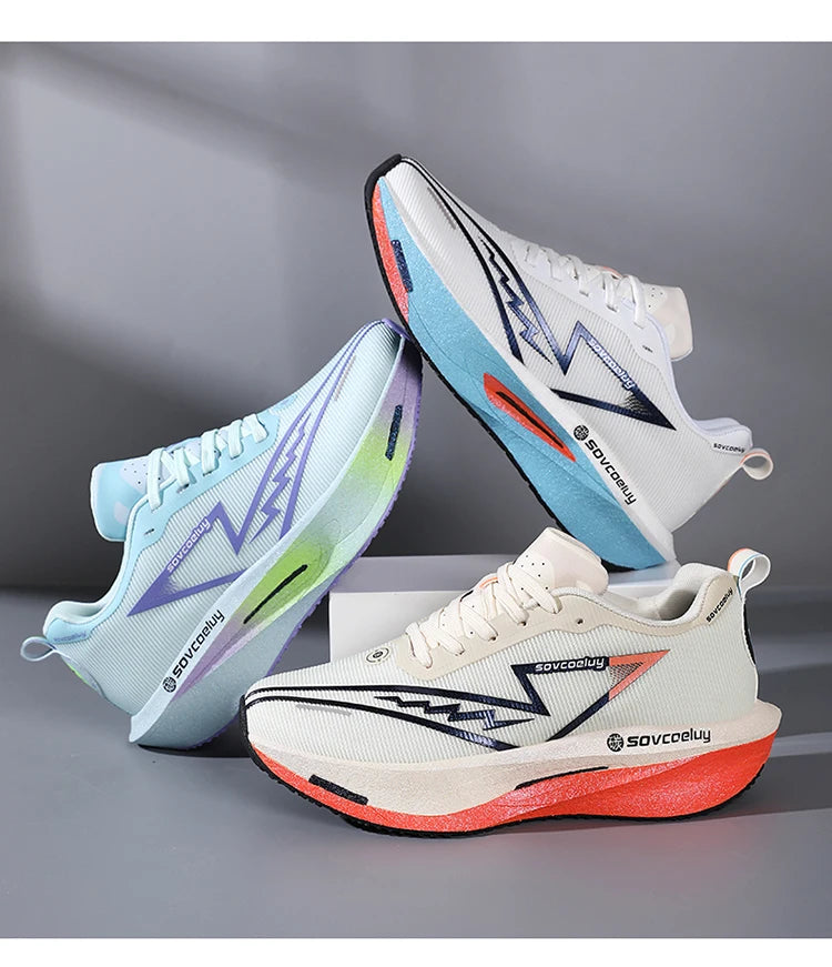 Men Running Shoes Lightweight Breathable Nonslip Sneakers