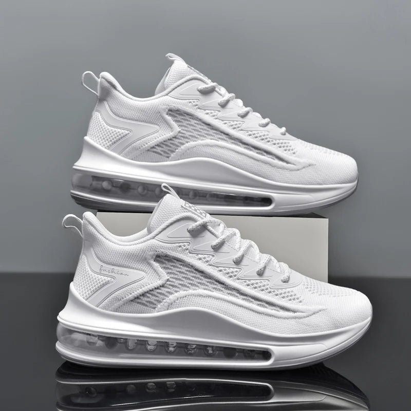Men's air running shoes, tennis walking shoes, breathable and non slip running shoes