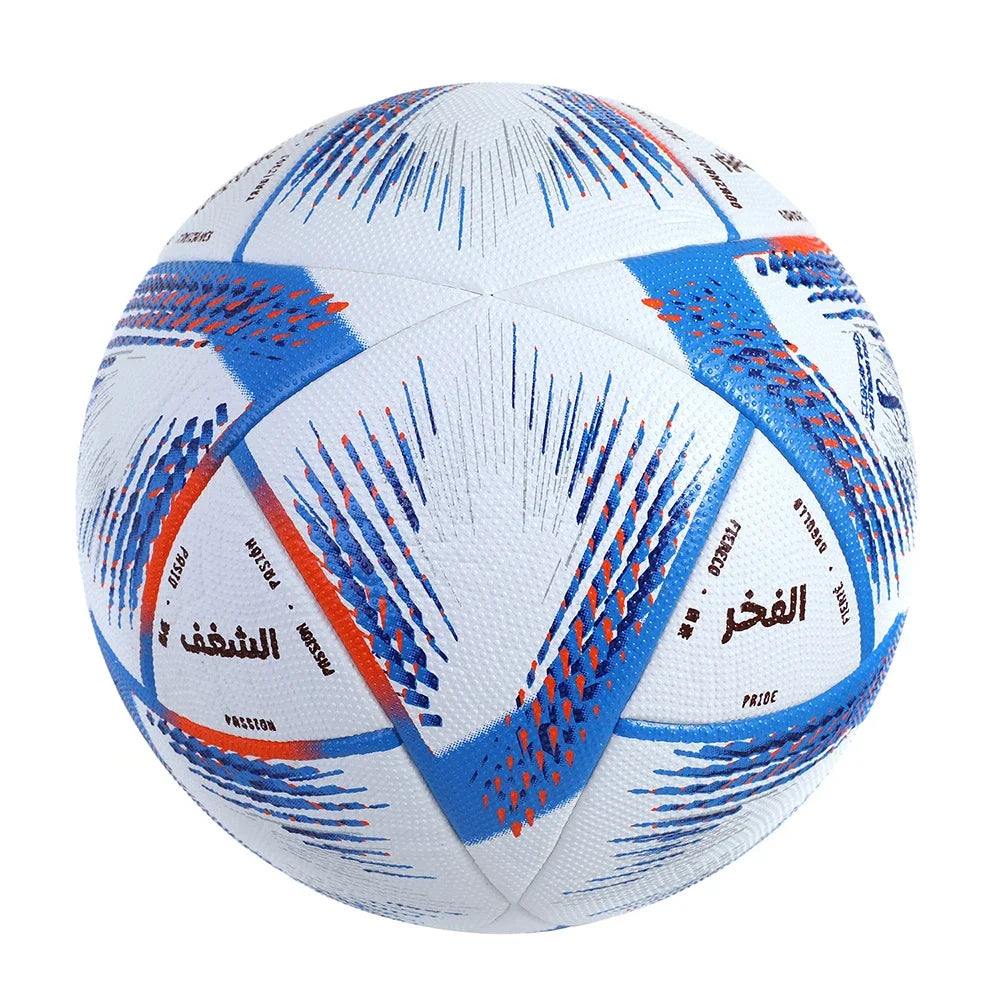 LISM Soccer Ball PU Leather Seamless Wear Resistant
