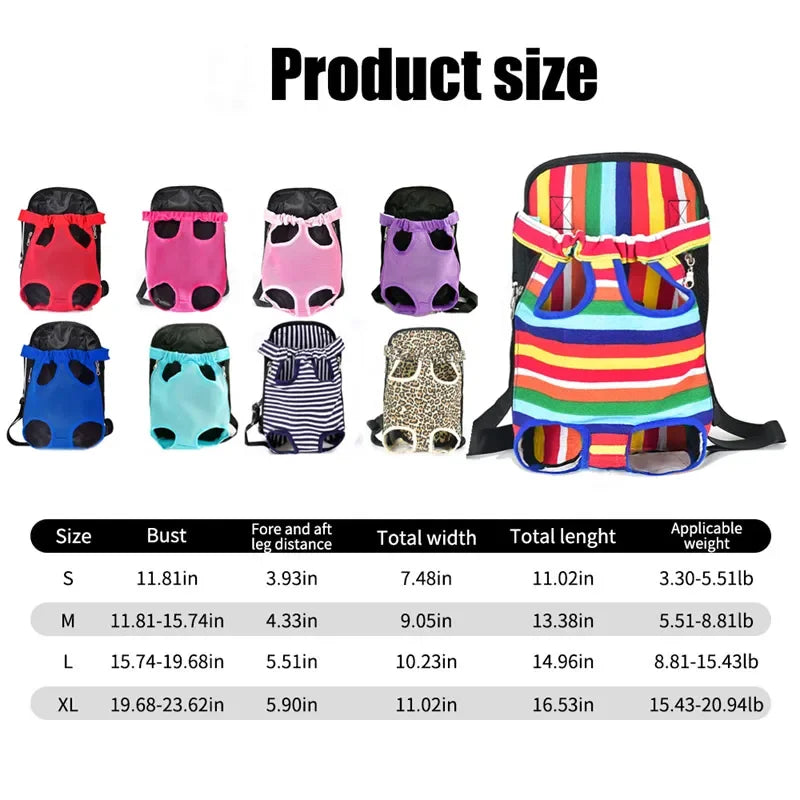 Adjustable Cat And Dog Carrier Backpack For Travel