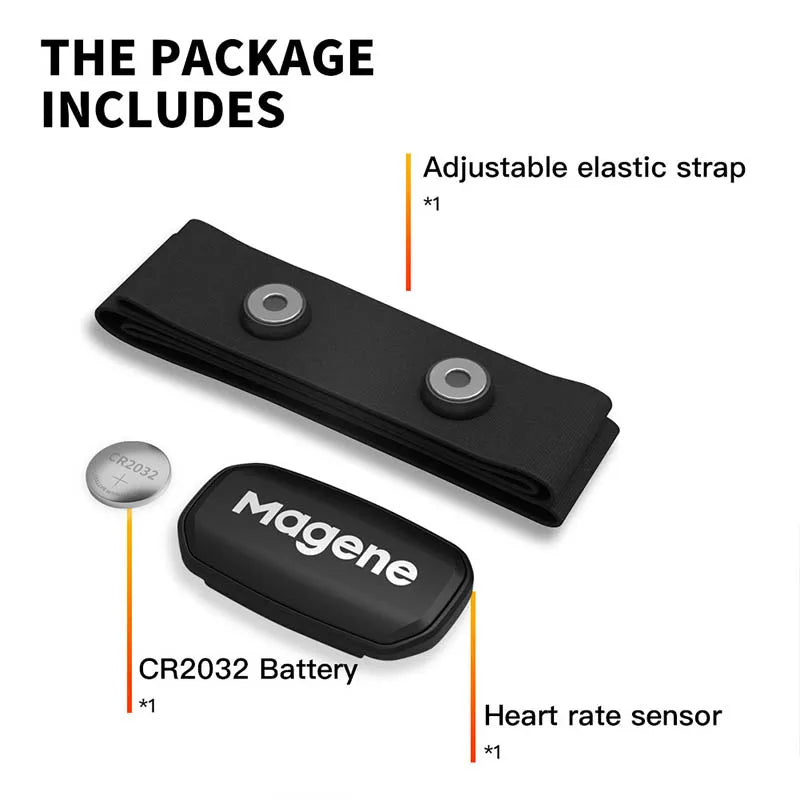 Magene H303 Heart Rate Sensor With Chest Strap