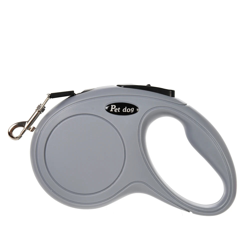 Retractable Nylon Dog Leash With ABS Case Heavy Duty