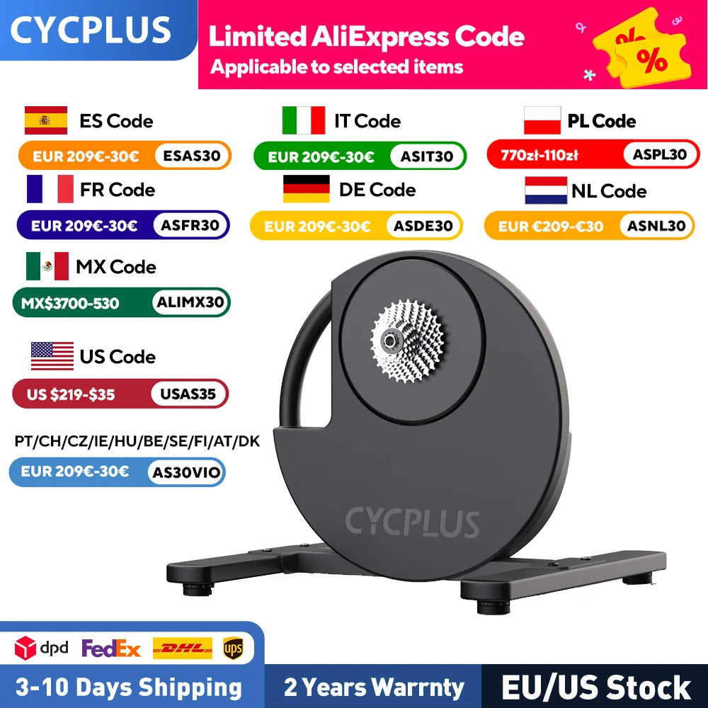 CYCPLUS R200 Smart Bike Trainer 2200W Max Power