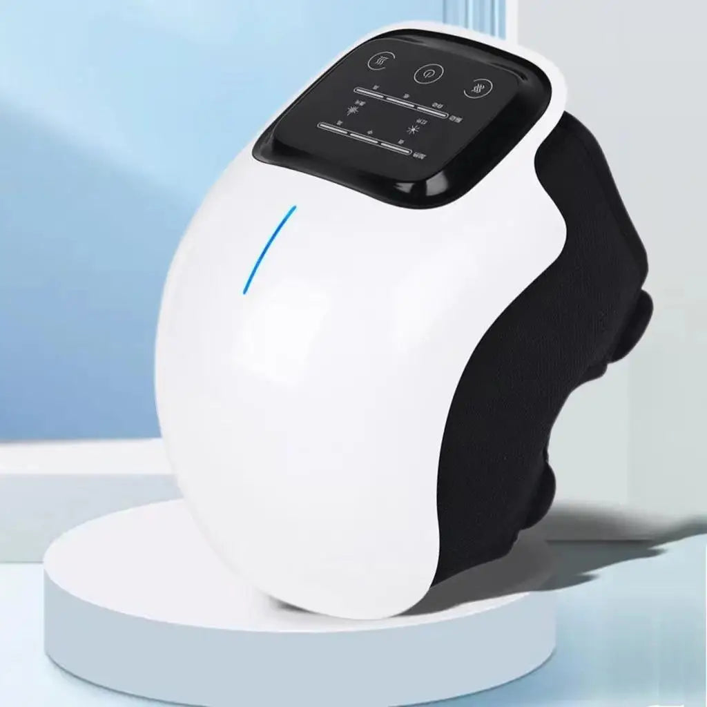 OpeningSmile Cordless Knee Massager With Heat And Vibration LED Display