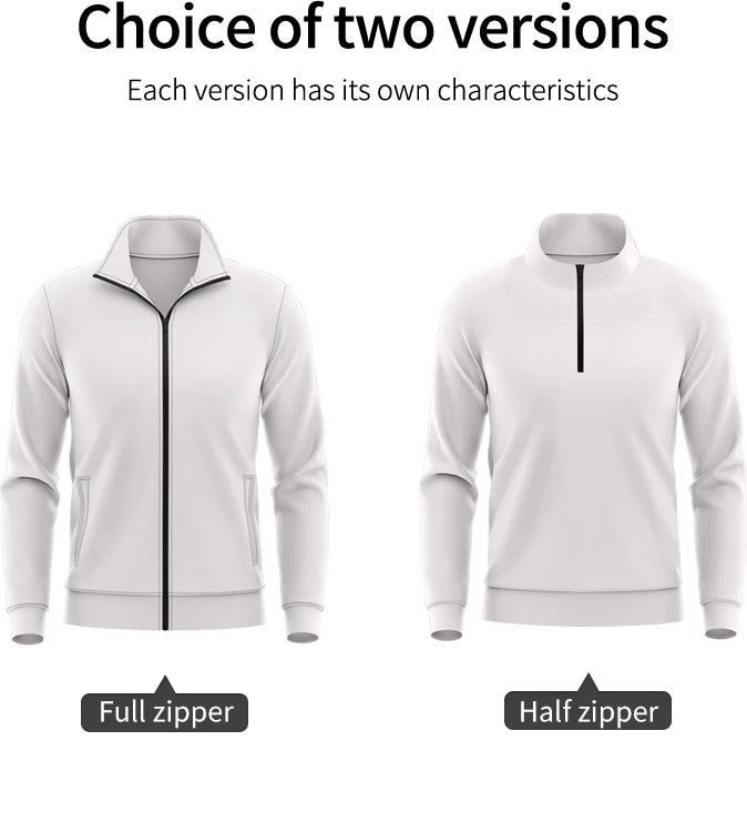 JianfeiCN Full Zip Fleece Tracksuit For Men And Women