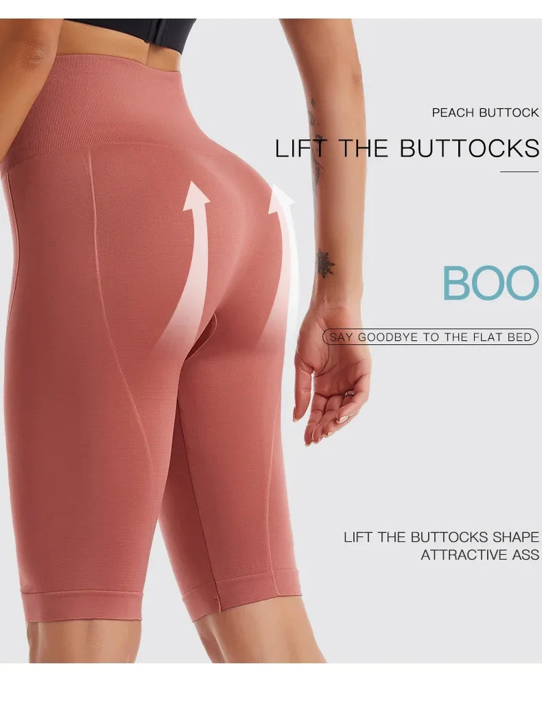 Womens Breathable Quick-Dry High-Waist Sports Yoga Pants For Workout