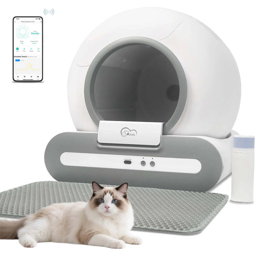 DOEL Self Cleaning Cat Litter Box AppEnabled 2 4G WiFi