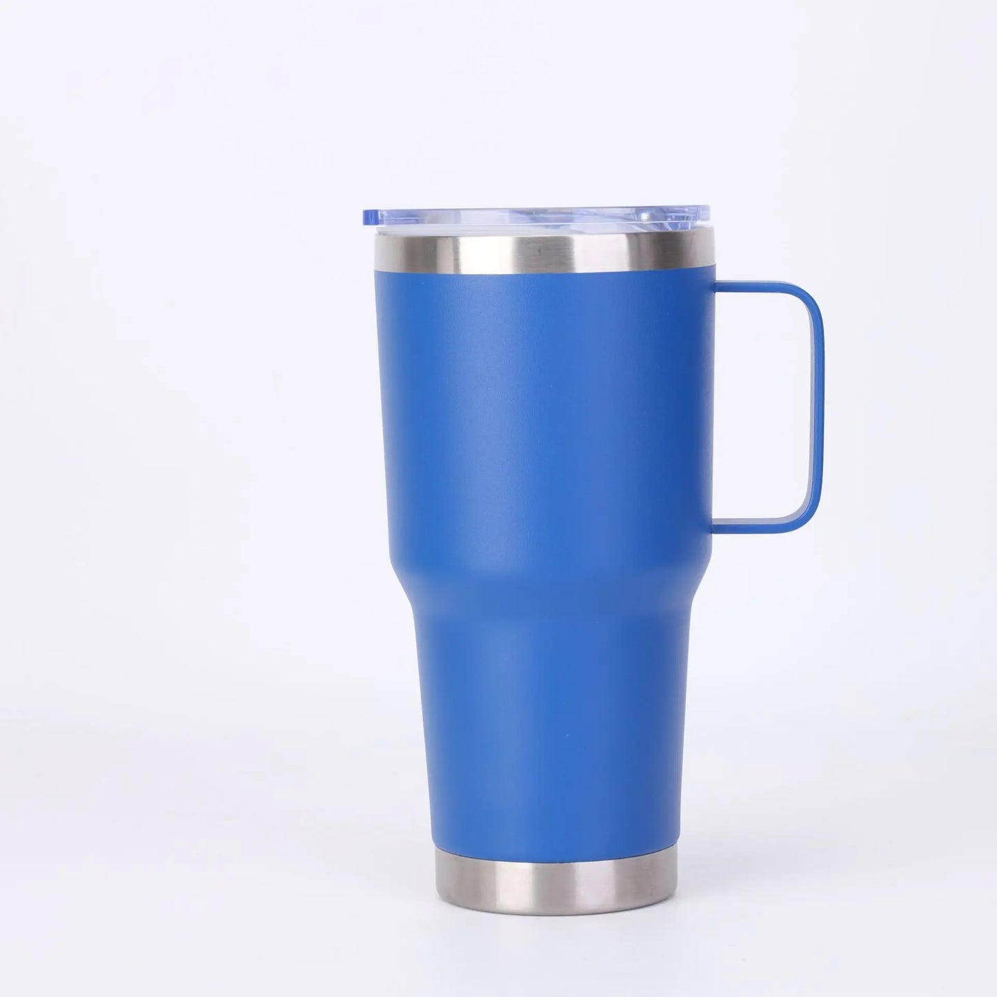 Stainless Steel Car Thermos Bottle With Handle Lid