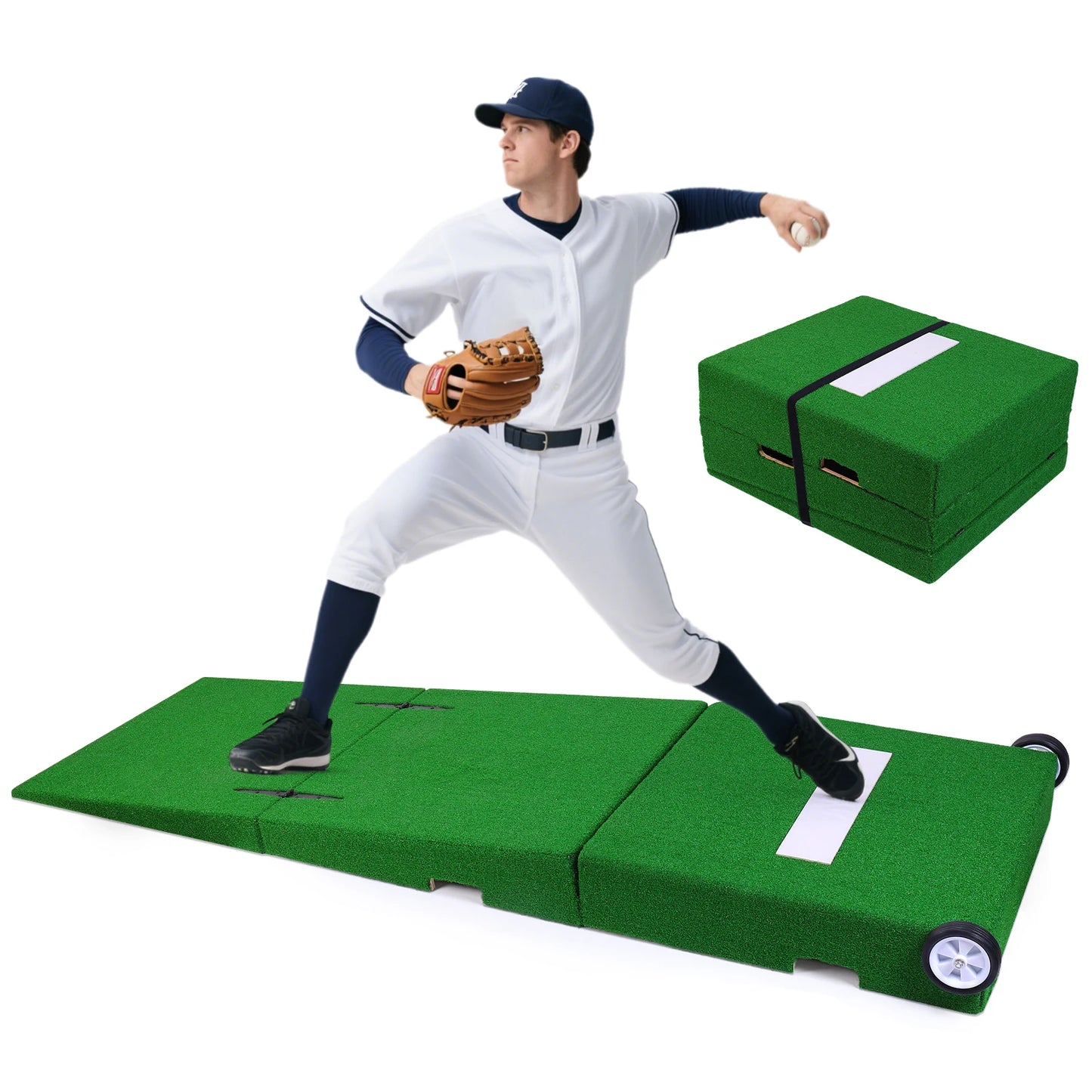 Baseball Pitching Mound Portable Foldable Practice Set