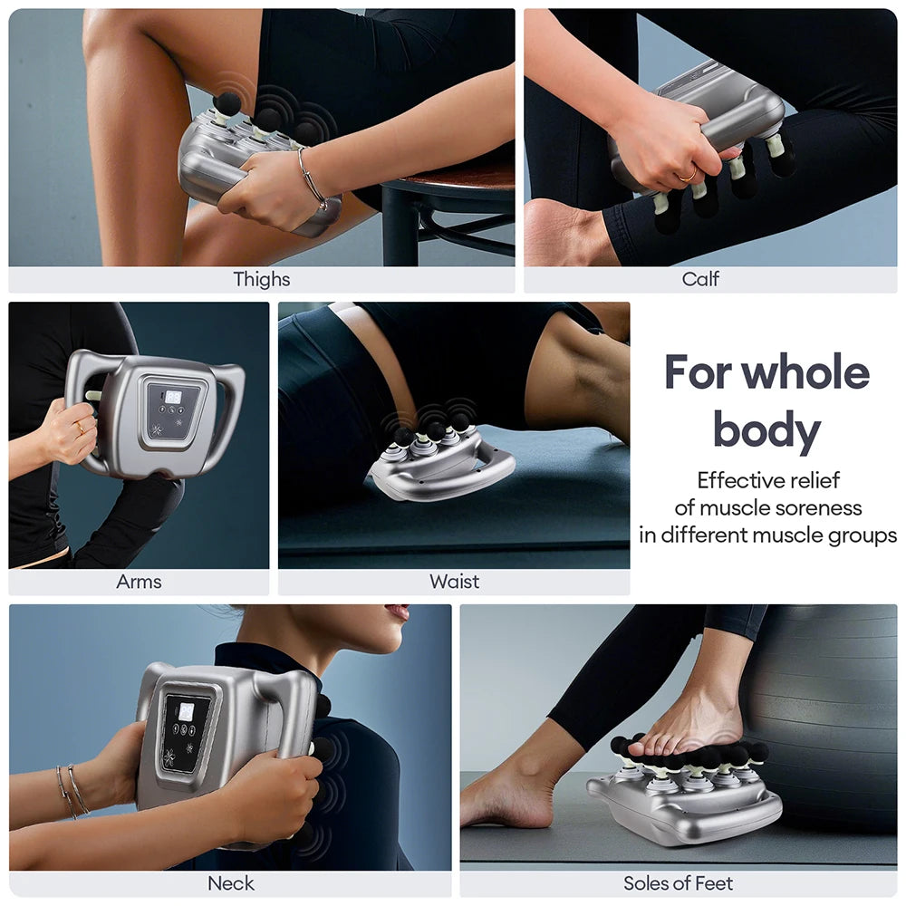 iebilif Fascia Gun 9 Modes for Back Neck Shoulders Massage