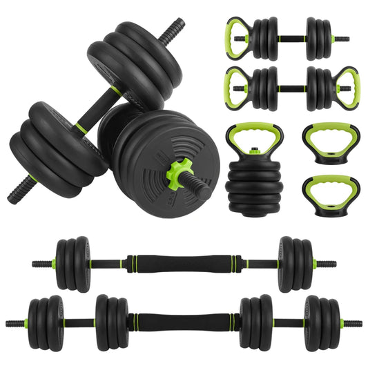 TWISTER.CK Adjustable Dumbbells 4 In 1 Set For Home Gym
