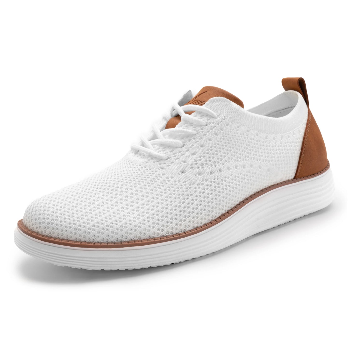 Men's Casual Sneakers Oxfords Mesh Breathable Walking Athletic Shoes