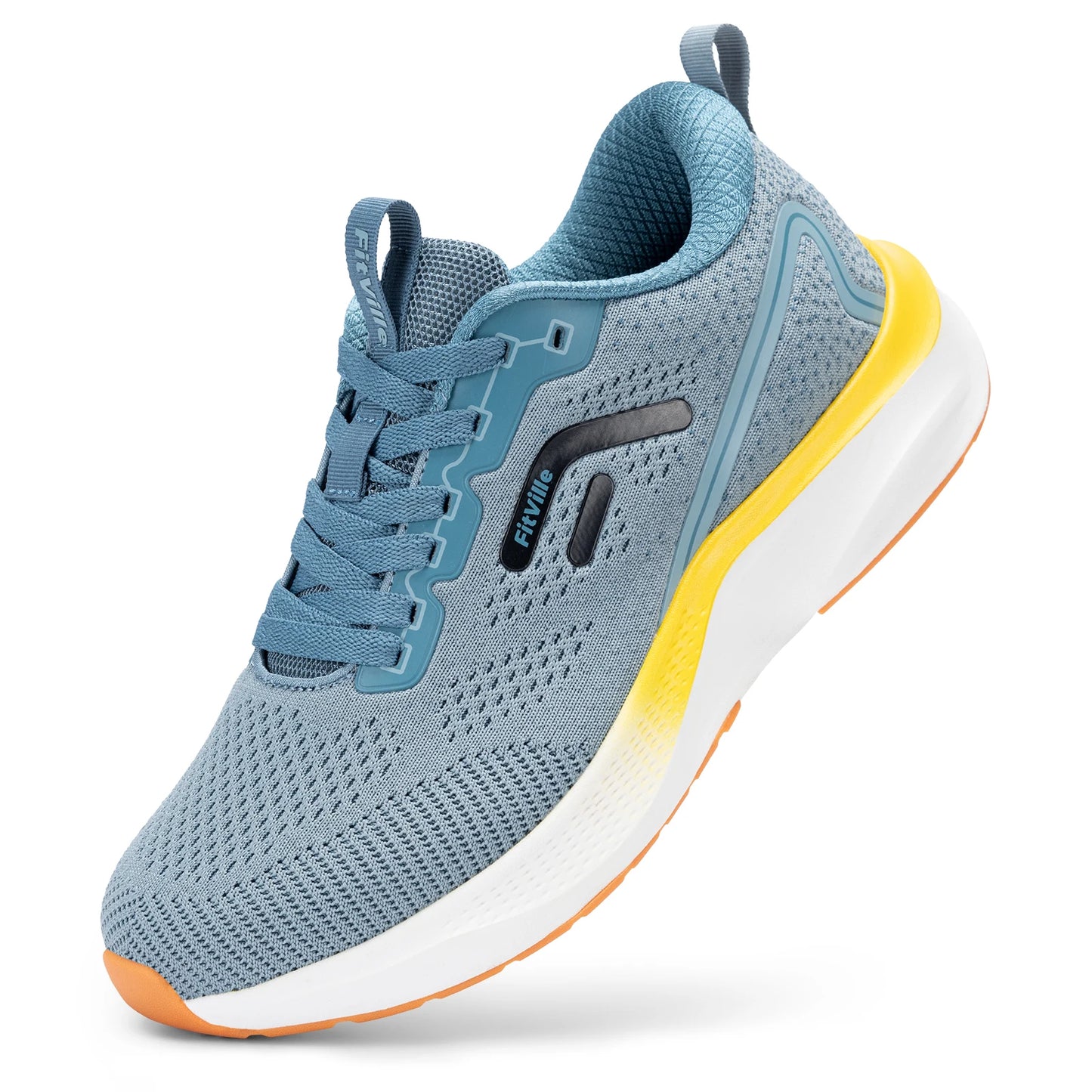 Fitville Men's Sport Running Shoes Breathable Lightweight Training Footwear