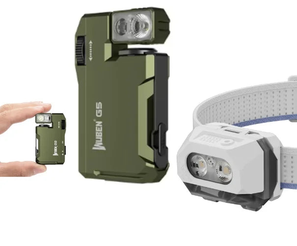 WUBEN H4 G5 Rechargeable LED Flashlight With RGB Light Outdoors