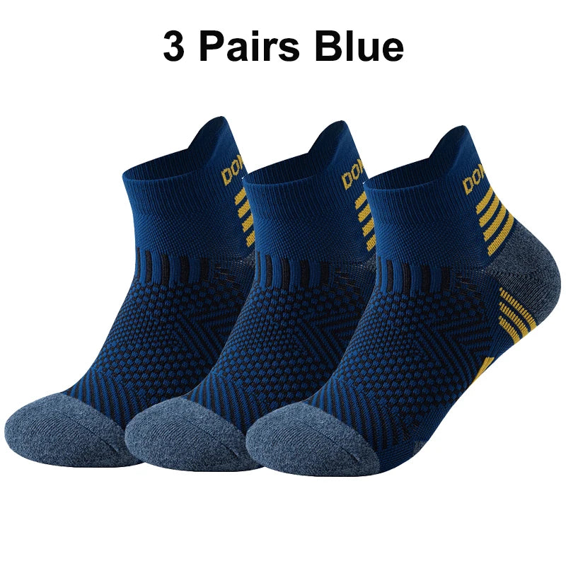 Marathon Running Socks for Men and Women Ankle Cushioned