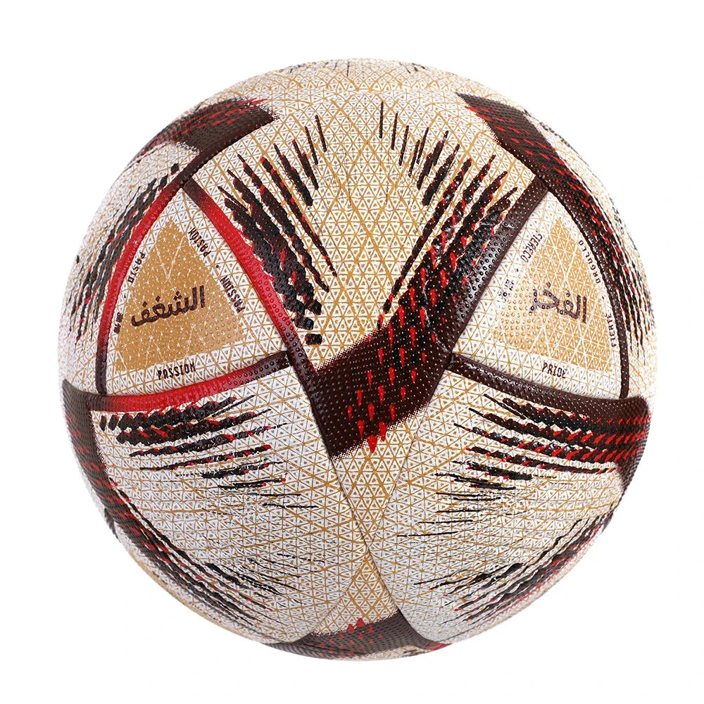 LISM Soccer Ball PU Leather Seamless Wear Resistant