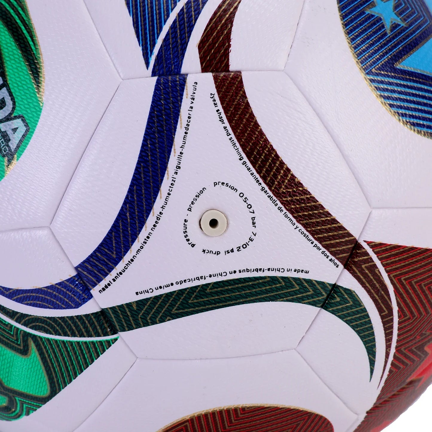 LISM Soccer Ball PU Leather Seamless Wear Resistant