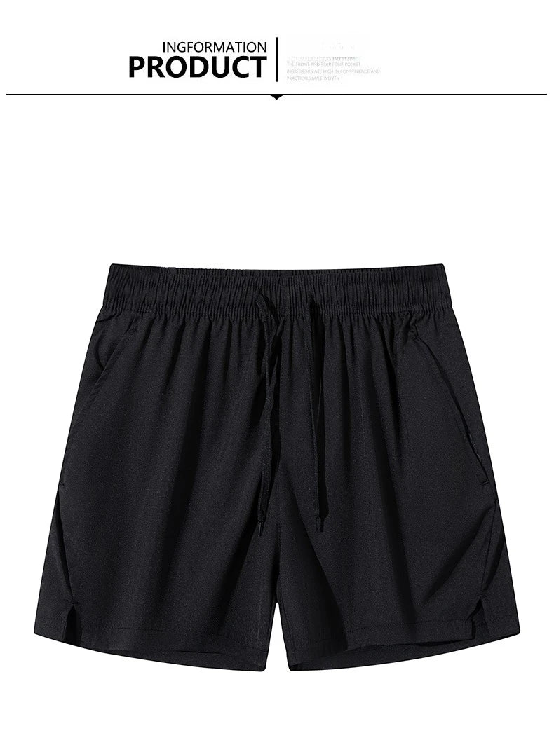 Men's Quick Dry Summer Shorts With Five Pocket Design Breathable