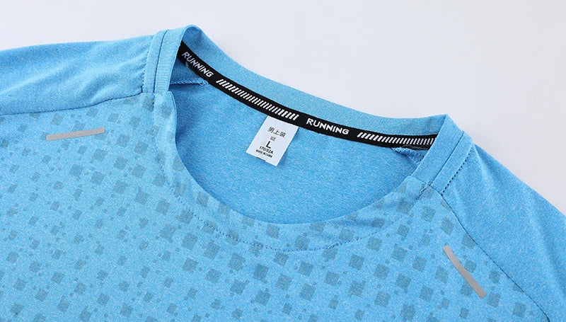 Women Breathable Quick Dry Gym Shirt Short Sleeve Polyester