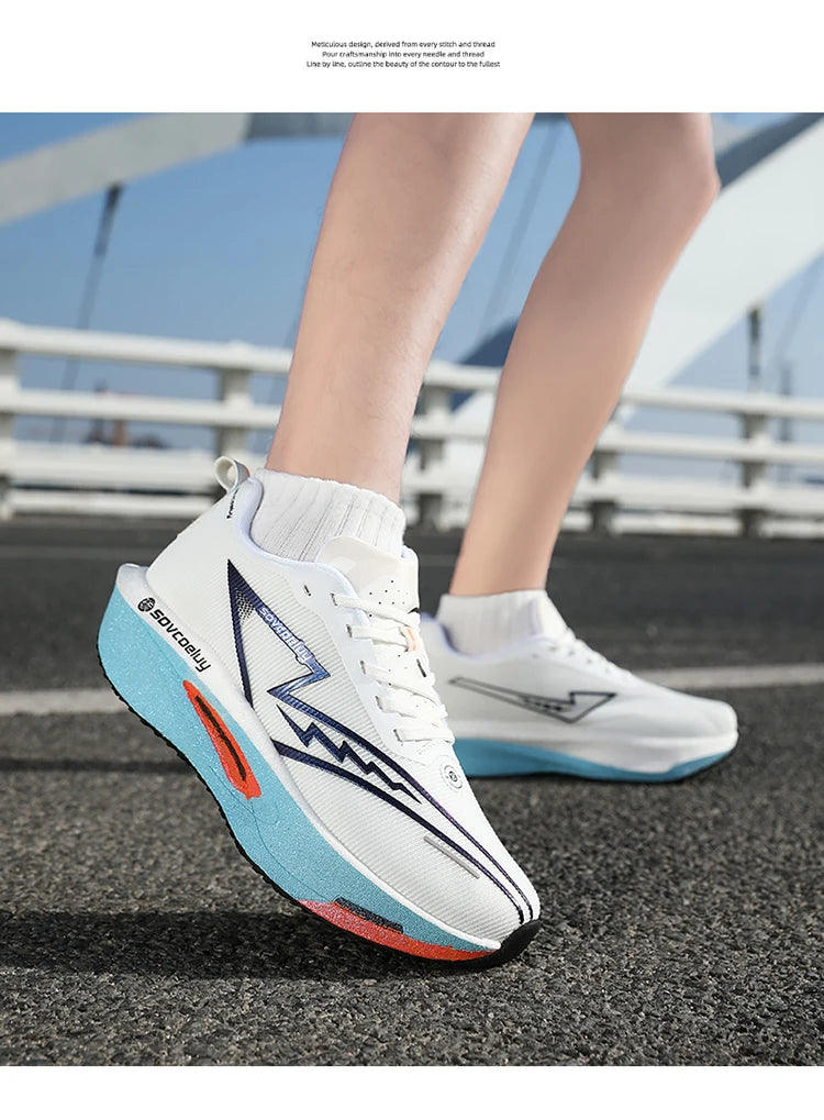Men Running Shoes Lightweight Breathable Nonslip Sneakers