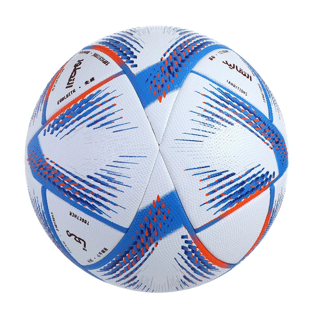 LISM Soccer Ball PU Leather Seamless Wear Resistant