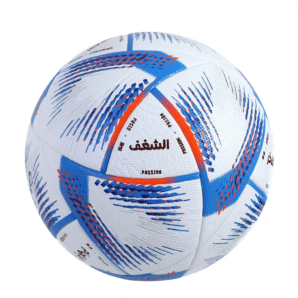 LISM Soccer Ball PU Leather Seamless Wear Resistant