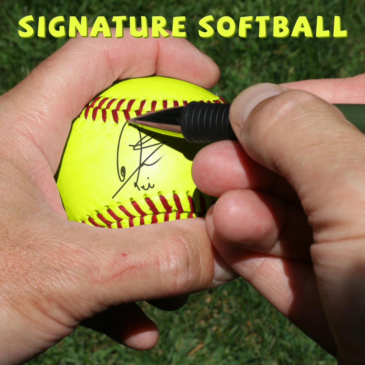 Six Pack Softball Practice Balls For Youth And Adults